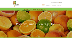 Desktop Screenshot of phoenixjuice.com